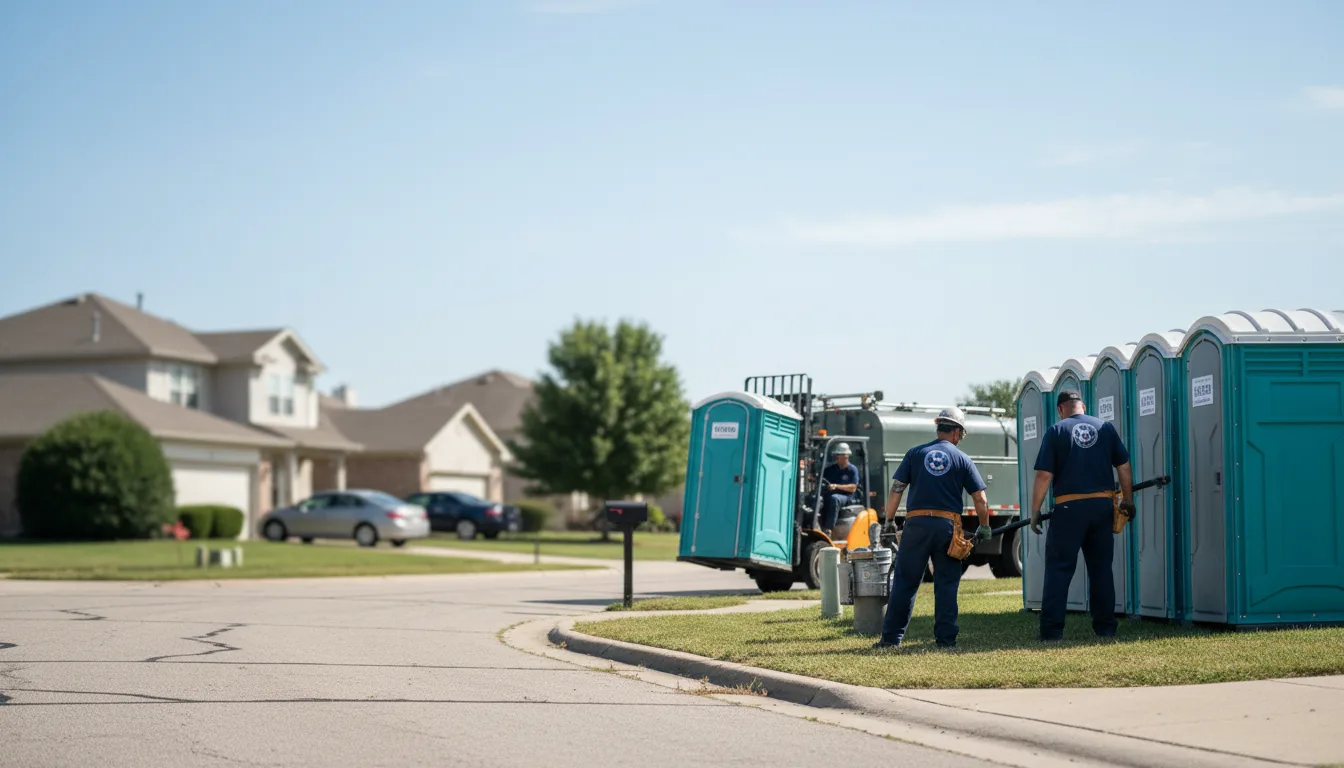 Porta Potty Rental in Flint, MI near me